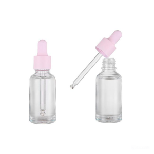 packevo Premium Glass Bottle with Dropper pink 30ML